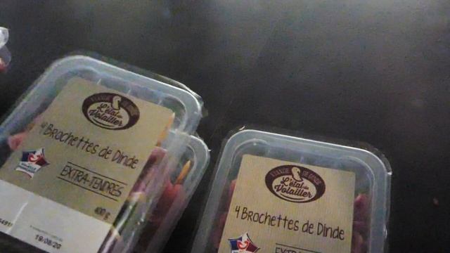 Retour de courses LIDL spécial barbecue