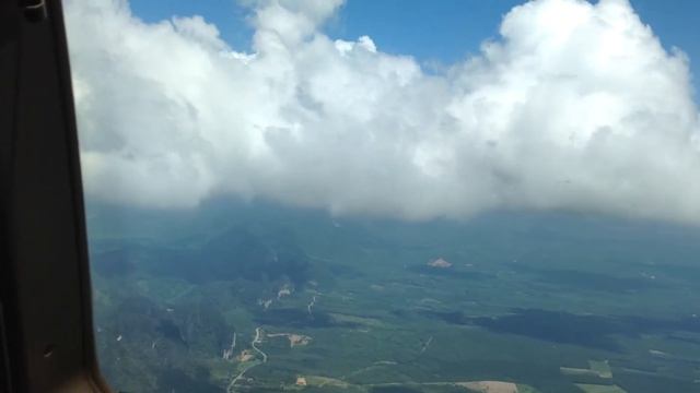 Взлет и набор высоты  Боинг 777 Трансаэро  , Краби