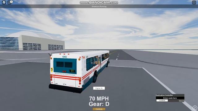 York Transportation Authority | Orion V ex WMATA #4283 | 77 Spadina to World Trade Center (Roblox)
