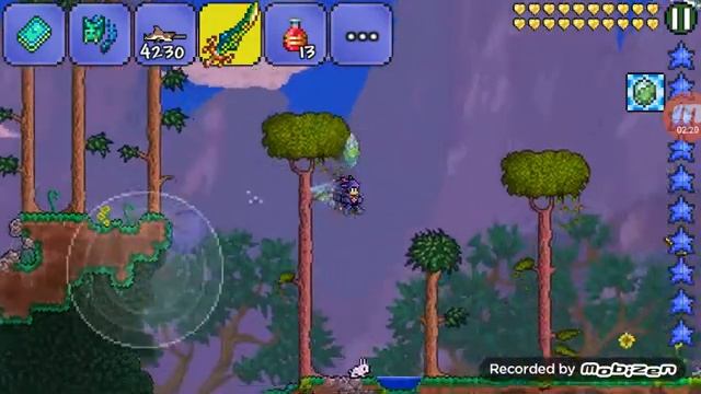 Matando  la pantera en terraria