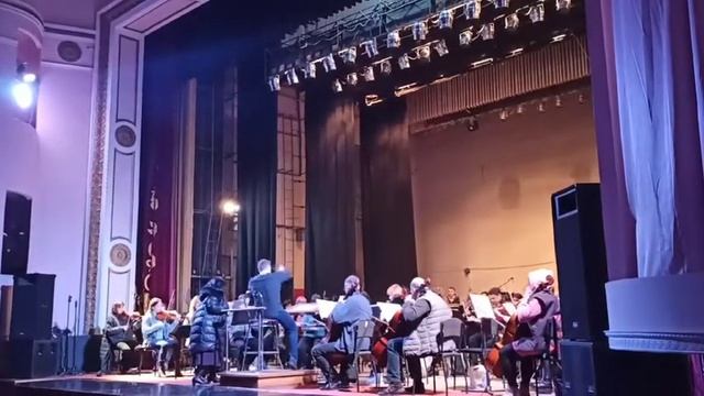 Репетиції до концерту, присвяченого Пам'яті Т.Г.Шевченка, який відбудеться 9 березня о 18.30 (ч.1)