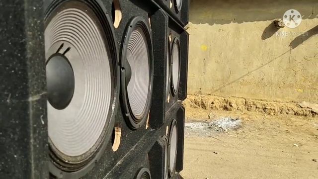 P audio 22 26 speaker full DJ setup