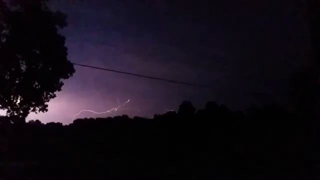 Lightning strike