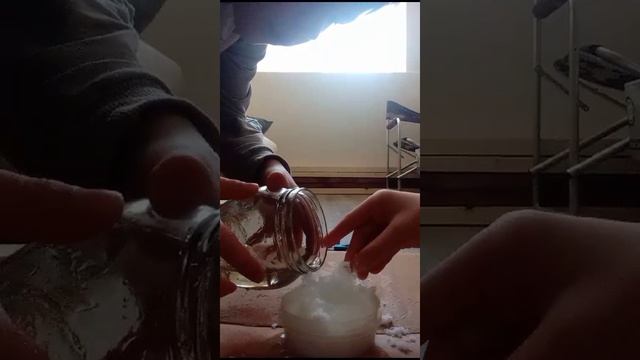 Опыт "Снежная буря"