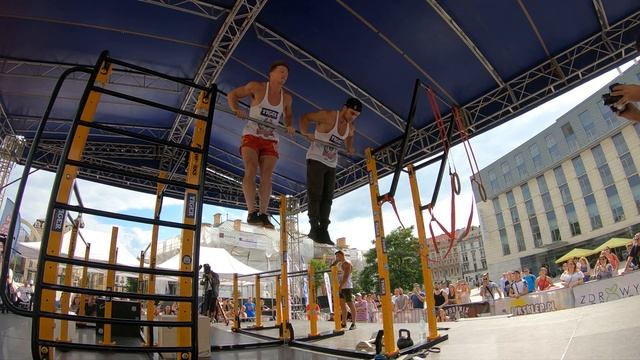 1-1-1 10x - Warm up by Lee Wade Turner & Ruslan Saibov TIGER STREET WORKOUT POLAND CHAMPIONSHIP 201