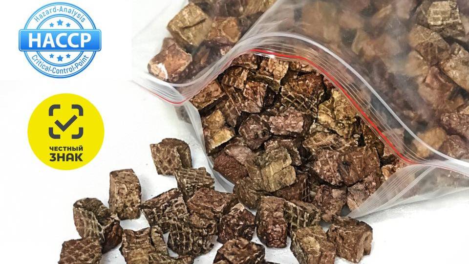Легкое говяжье Лакомство от производителя Варяг