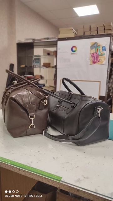 дорожно-спортивные сумки из натуральной кожи