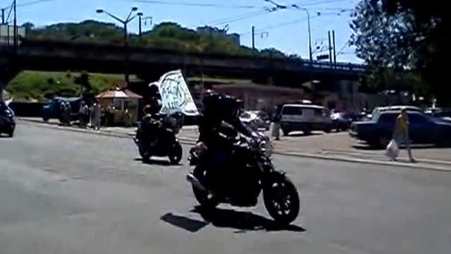 Парад байкеров в Одессе 16.06.12