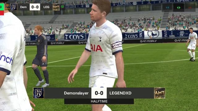 playing ea fc mobile against me friend