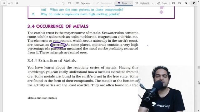 Metals and Non-Metals | Quick Revision Series Part 3 | Ajinkya Solunke Sir | Unacademy Live