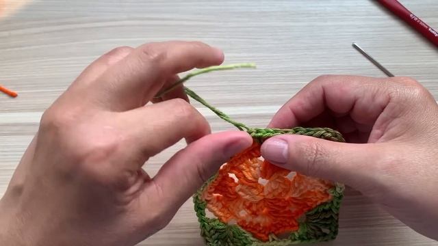 Square ‘em crochê lindo e muito fácil de fazer