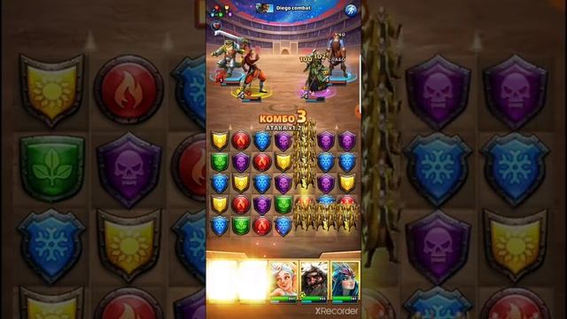 Сундук огня и 3й день турнира Empires and Puzzles