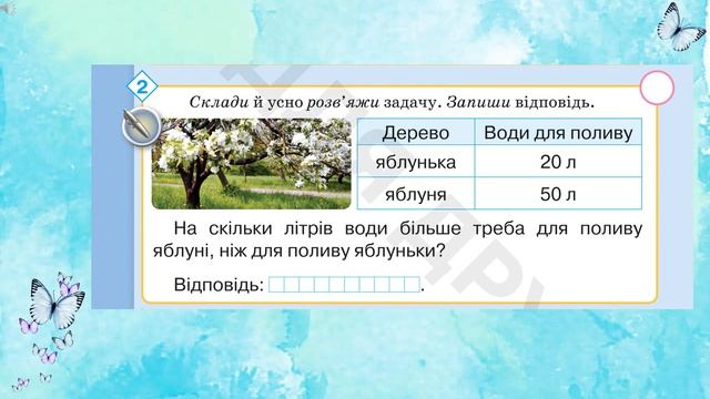29 тиждень, урок математики № 1. Проект "На крилах успіху"