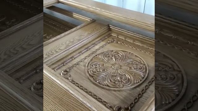 Резьба на массиве дуба! Межкомнатные двери класса,, Люкс,,! Модель,, Лира-1,,
