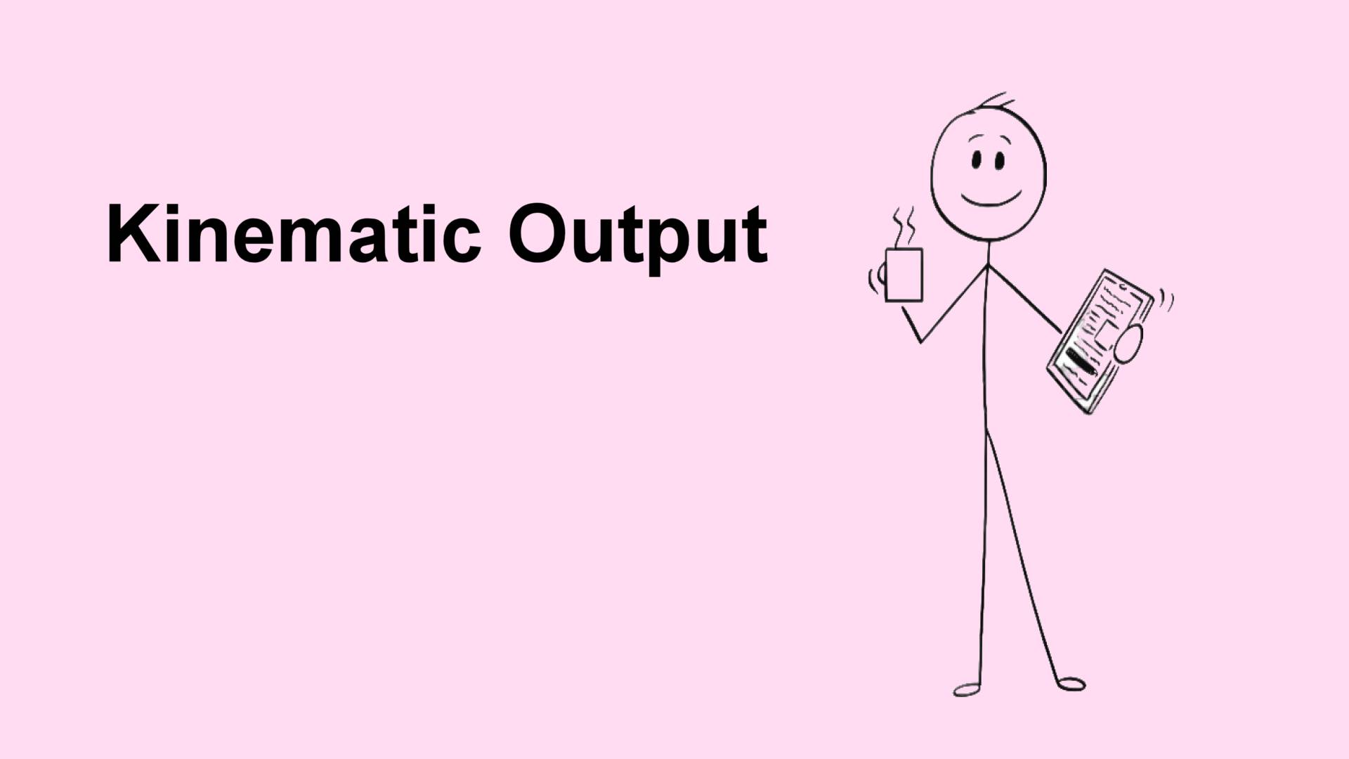 kinematic output в Toon boom harmony