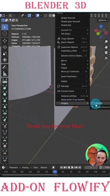ADD ON Flowify #blender3d #addons#blender#addon