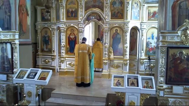 Литургия в понедельник 2-ой седмицы по 50-це в Свято-Успенском кафедральном храме