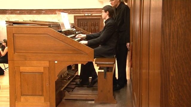 Johann Sebastian Bach - Praeludium und Fuge D-dur BWV 532 - Andrej Romanov, Orgel; Aндрей Романов