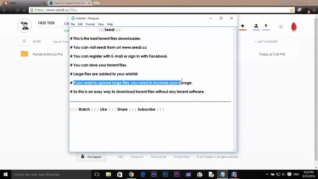 Seedr   The best torrent downloader  Review