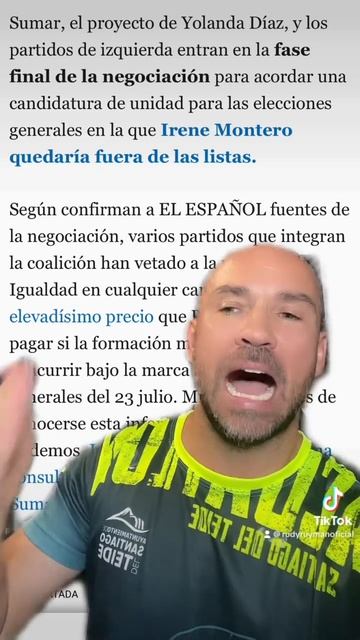 IRENE MONTERO VETADA POR YOLANDA DIAZ PARA LAS ELECCIONES 🤣 #irenemontero #yolandadiaz