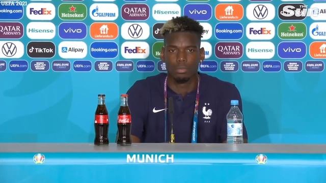 Paul Pogba follows Cristiano Ronaldo's Coca Cola Euro 2020 stunt