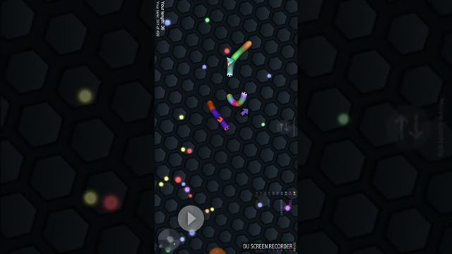 Первое приключение Krasti в мир slither. io