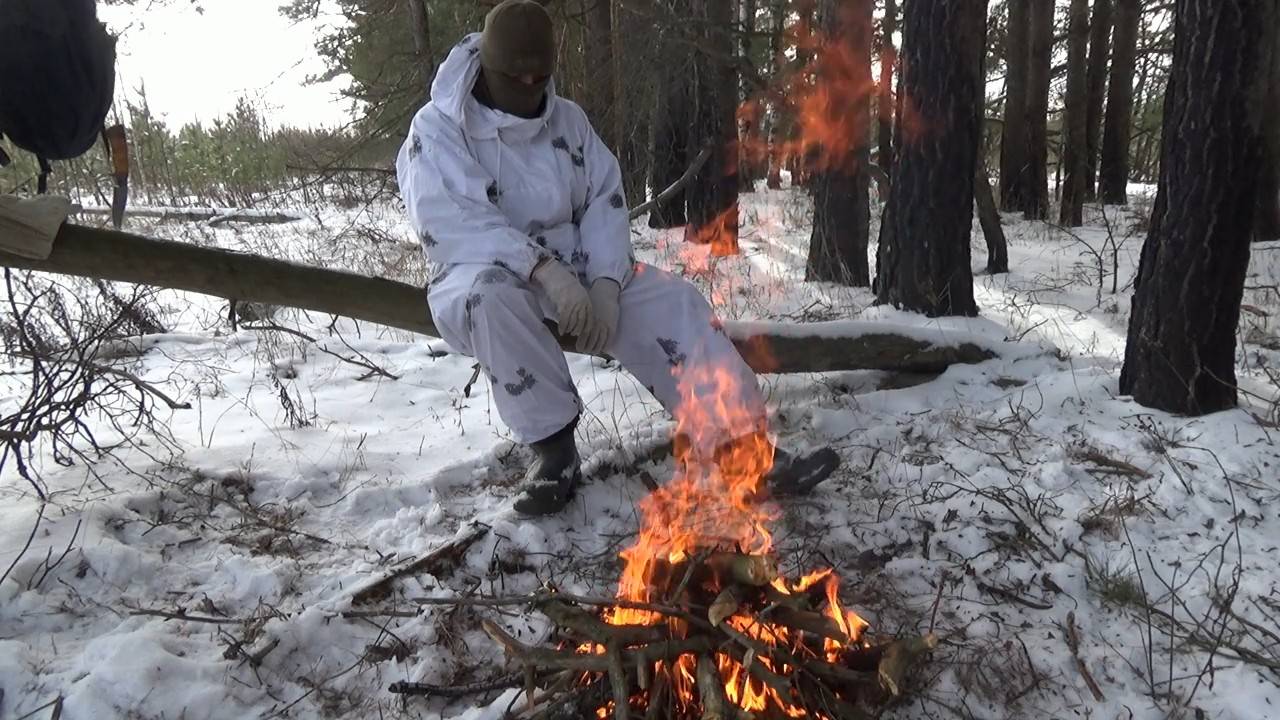 16 км пешком в поисках лисы Бутерброд на костре