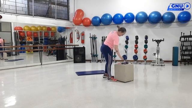 Live | Aula de Ginástica Local | GNU em forma