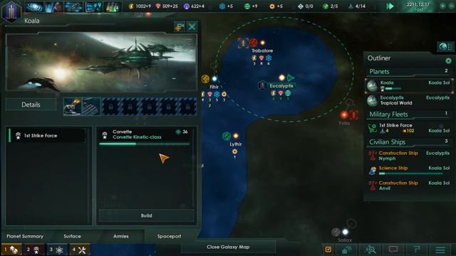 Let's Play Stellaris - The Koala Konglomerate - Episode 4