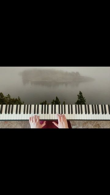 Любэ | Там за туманами... | piano cover #shorts