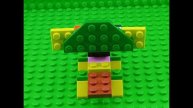 How to build a Mini Triceratops model with LEGO® bricks