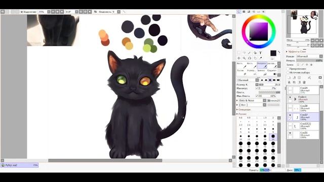 Beatiful cat - [ SPEEDPAIN ] - (Sai2)