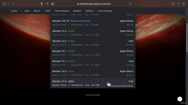 4. Downloading Blender 3.5+