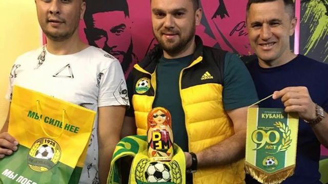 Эфир о "Кубани" на радио DFM