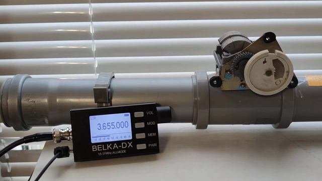 BELKA-DX+ комнатная ферритовая антенна. 3655 кгц. Беседа радиолюбителей о мотоциклах 