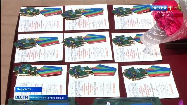 В Черкесске открылась стена памяти погибшим сотрудникам ФСБ