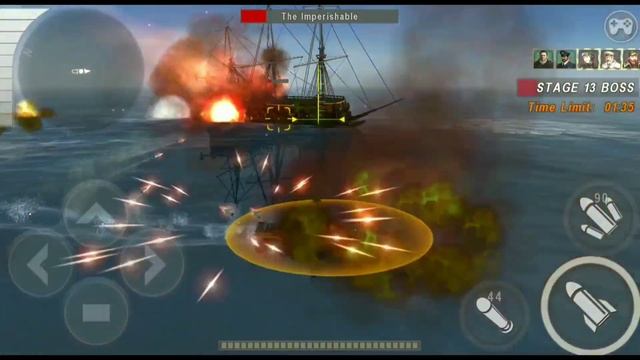 Warship Battle: TARANTUL POISON in (normal mode) Boss Attack...
