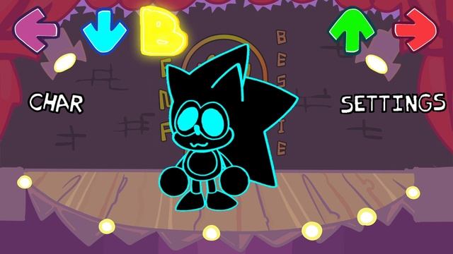 FNF Character Test | Gameplay VS My Playground | Sonic The Hedgehog, NEON Sonic