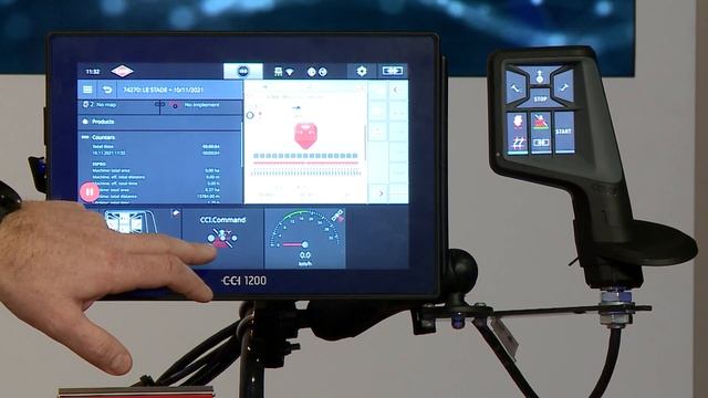 Agrirouter connect #4 - demonstration of data exchange between CCI terminal and software