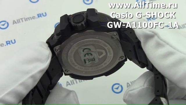 Обзор. Мужские наручные часы Casio G-SHOCK GW-A1100FC-1A