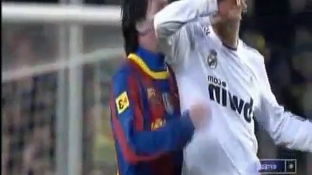 Lionel Messi dive vs Real Madrid