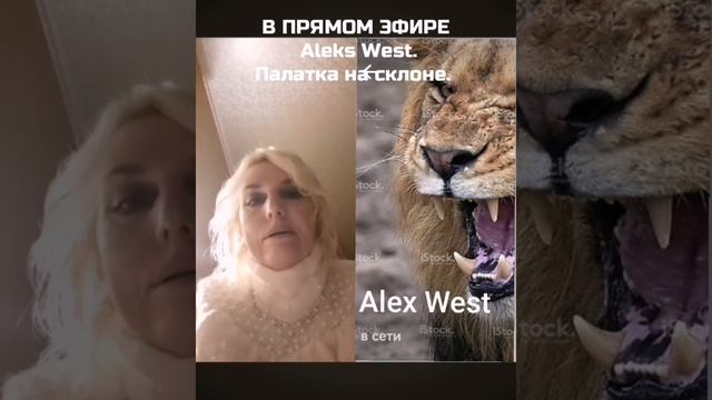 Прямой эфир. Ирэн и Aleks West. Палатка на склоне.