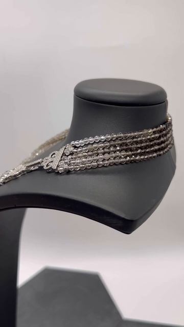 Украшения с РАУХТОПАЗОМ #jewelry #бусы #серьги #шайдова #раухтопаз #дымчатыйквврц