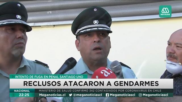 Intento de fuga en el Penal Santiago Uno deja 12 gendarmes heridos