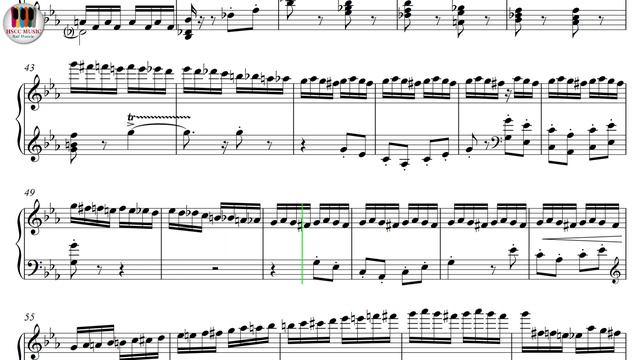 Flight of the Bumblebee, Полёт шмеля - Nikolai Andreyevich Rimsky-Korsakov, Piano Sheet Music