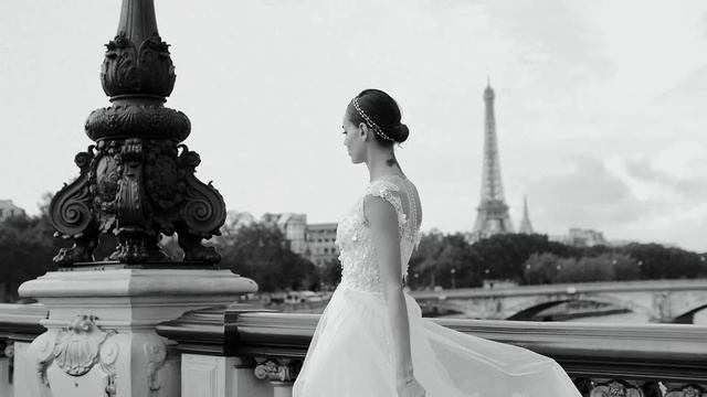 Luce Sposa - Paris Campaign. Model Celine