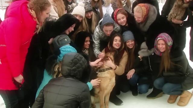 _Мисс Россия 2013_ поздравили солдат с 23 февраля. #деньзащитникаотечества