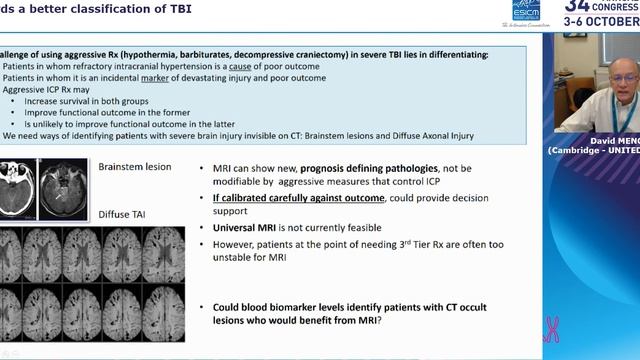 2021 ICP management in severe TBI results from Synapse-ICU Giuseppe Citerio