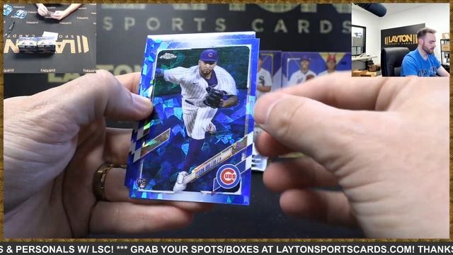 2021 Topps Chrome Update Sapphire Edition Baseball 5 Box Break #8