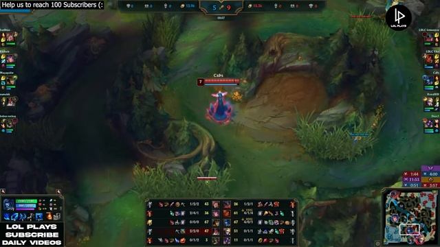 Caps Lissandra vs Cassiopeia / LOL EUW Patch 12.13